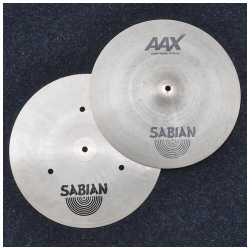 Sabian 14" AAX Fast Hats Hi-Hat Cymbals *2nd Hand*