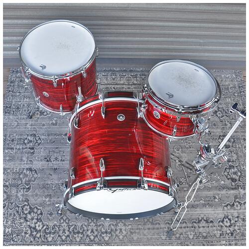 Image 11 - Gretsch 12", 16", 22" USA Brooklyn Shell Pack in Ruby Red Oyster Finish *2nd Hand*