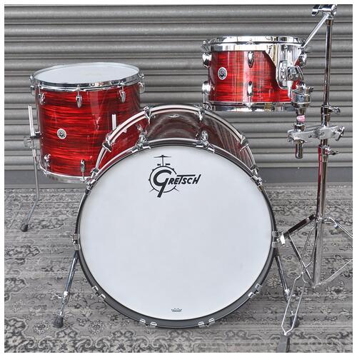 Image 2 - Gretsch 12", 16", 22" Brooklyn Shell Pack in Ruby Red Oyster Finish *2nd Hand*