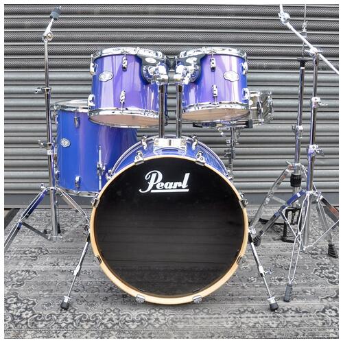 Image 2 - Pearl 12", 13", 16", 22" Vision VX Birch Shell Pack with 14" Steel Sensitone Alloy Snare in Wrapped Finish *2nd Hand*
