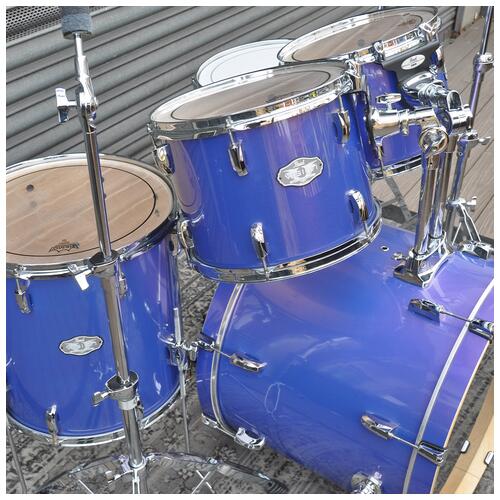 Image 7 - Pearl 12", 13", 16", 22" Vision VX Birch Shell Pack with 14" Steel Sensitone Alloy Snare in Wrapped Finish *2nd Hand*