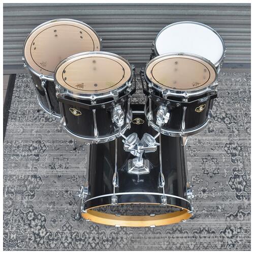 Image 10 - Tama 12, 13, 16, 22" Superstar Shell Pack with 14" Snare in Black Sparkle finish *2nd Hand*