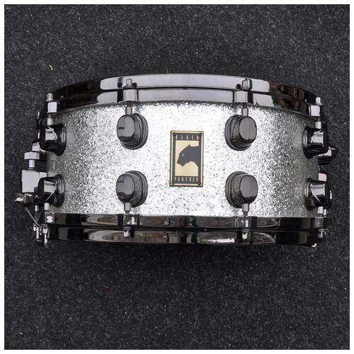 Mapex 14" x 6" Black Panther Thick Maple Snare Drum in Silver Sparkle finish *2nd Hand*