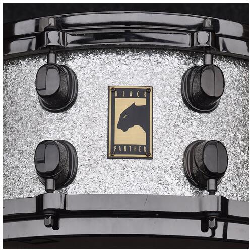 Image 2 - Mapex 14" x 6" Black Panther Thick Maple Snare Drum in Silver Sparkle finish *2nd Hand*
