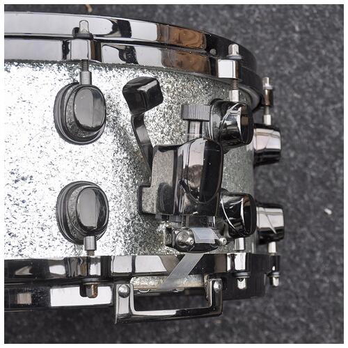 Image 3 - Mapex 14" x 6" Black Panther Thick Maple Snare Drum in Silver Sparkle finish *2nd Hand*