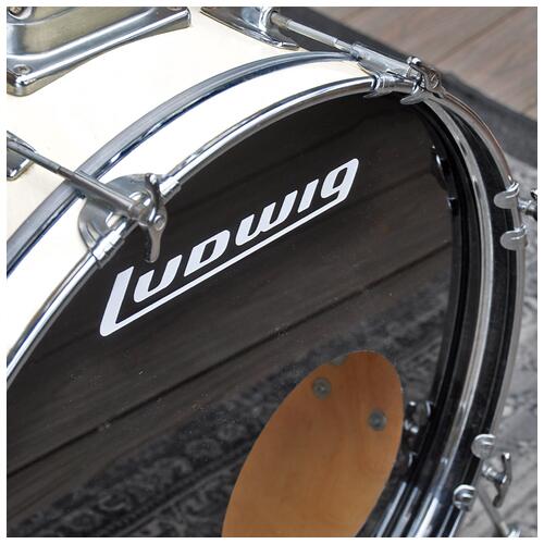 Image 6 - Ludwig 12", 13", 16", 22" Vintage Rocker Shell Pack in White finish *2nd Hand*