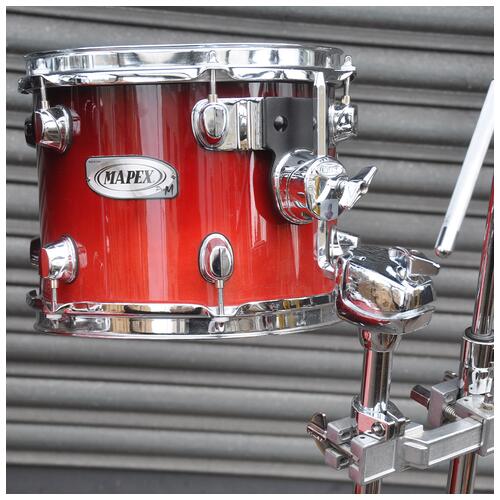 Image 3 - Mapex 10", 12", 13", 16", 22" Pro M Maple Drum Kit in Cherry Fade finish *2nd Hand*