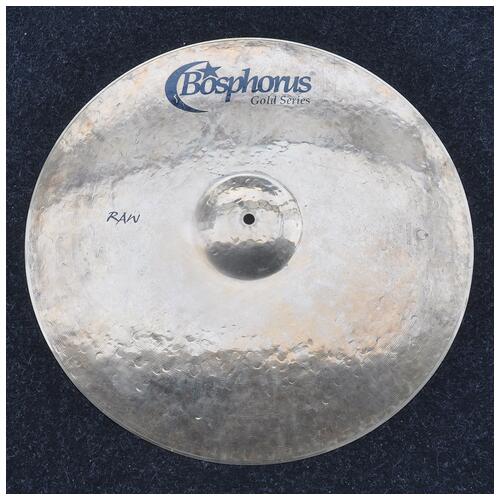 Image 1 - Bosphorus 21" Gold Raw Ride Cymbal *2nd Hand*