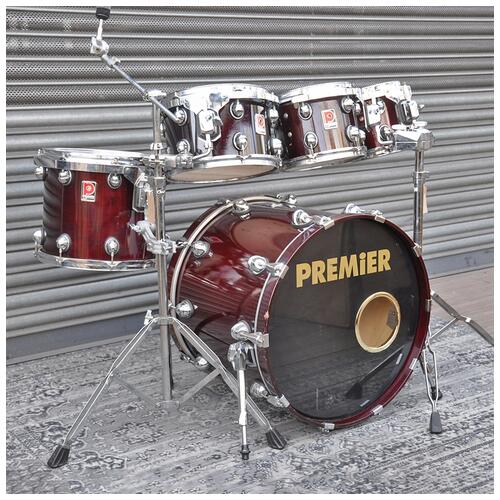 Image 1 - Premier 8", 10", 12", 14", 22" Genista Drum Kit *2nd Hand*
