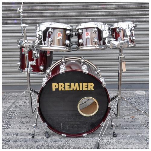 Image 2 - Premier 8", 10", 12", 14", 22" Genista Drum Kit *2nd Hand*