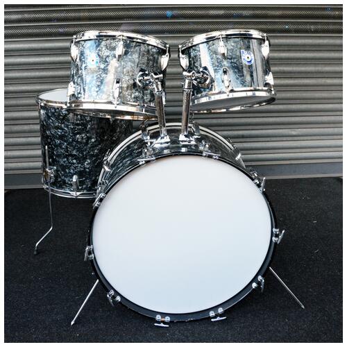Image 2 - Beverley kit Black Diamond Pearl 1970s 12" 13" 16" 22" Blue Badge *2nd Hand