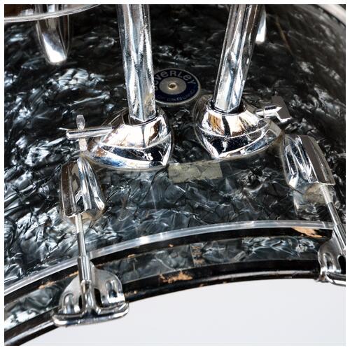 Image 4 - Beverley kit Black Diamond Pearl 1970s 12" 13" 16" 22" Blue Badge *2nd Hand