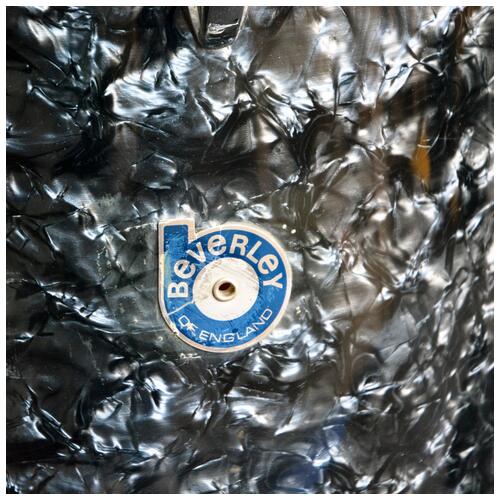 Image 9 - Beverley kit Black Diamond Pearl 1970s 12" 13" 16" 22" Blue Badge *2nd Hand