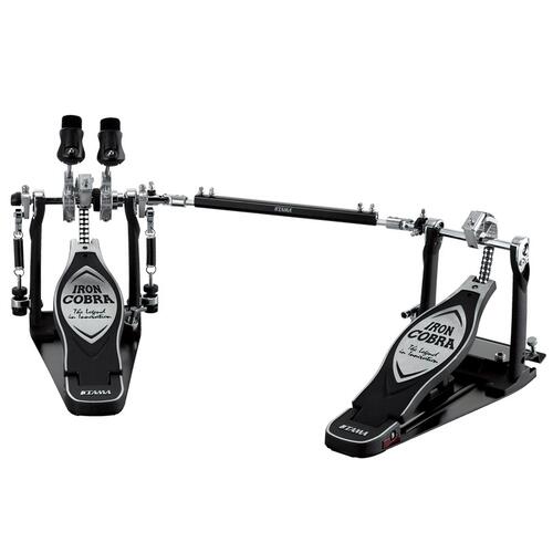 Tama Iron Cobra Powerglide LEFT FOOTED Double Pedal with Case (HP900PWLN)