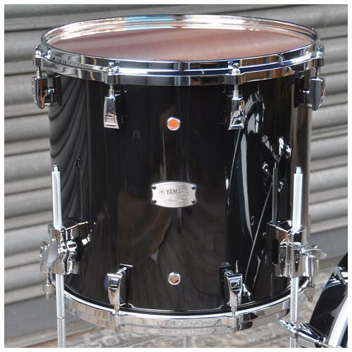Image 3 - Yamaha 12", 14", 18" Absolute Maple Hybrid shell pack in Solid Black finish *Open Box*