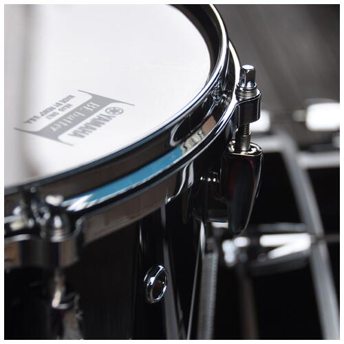 Image 7 - Yamaha 12", 14", 18" Absolute Maple Hybrid shell pack in Solid Black finish *Open Box*