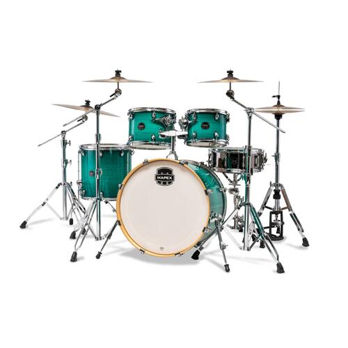 Image 2 - Mapex 22" Armory Rock 5 Piece Shell Pack (AR529SV)