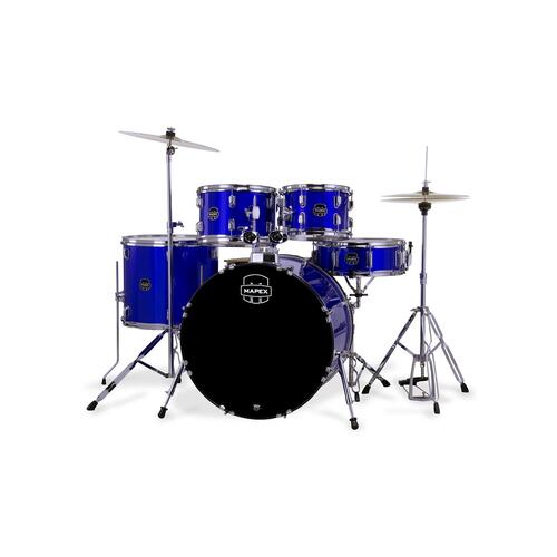Image 3 - Mapex Comet 22" Rock Fusion Drum Kit Full Set Up