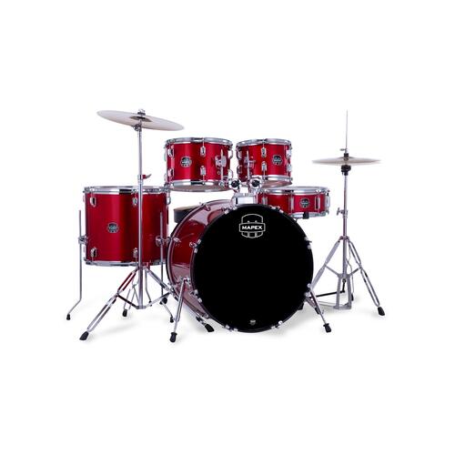 Image 5 - Mapex Comet 22" Rock Fusion Drum Kit Full Set Up