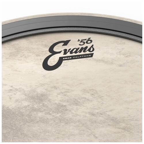 Image 3 - Evans 56 Calftone EMAD Bass Drum Heads