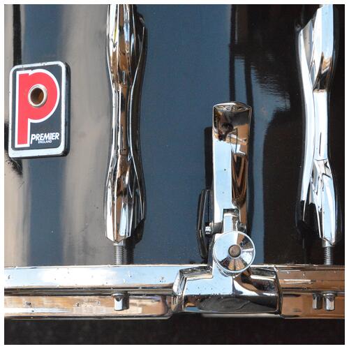 Image 3 - Premier 14x8" Black Shadow Snare Drum Parallel Action Die Cast Hoops - 2nd Hand