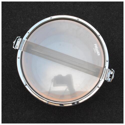 Image 9 - Premier 14x8" Black Shadow Snare Drum Parallel Action Die Cast Hoops - 2nd Hand