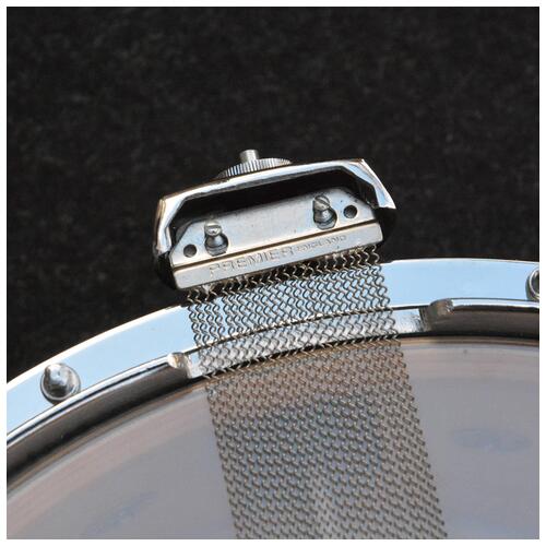 Image 10 - Premier 14x8" Black Shadow Snare Drum Parallel Action Die Cast Hoops - 2nd Hand