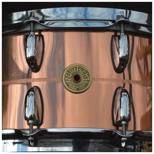 Image 2 - Gretsch Drums 14"x6.5" USA Copper Snare Drum G4169C - 2nd Hand