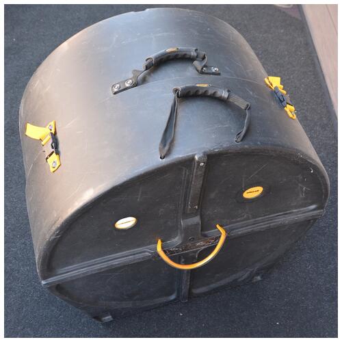 Hardcase 24" Bass Drum case with wheels - 2nd Hand