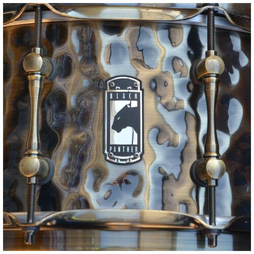 Image 2 - Mapex Black Panther "the Sledge Hammer" - 14" X 6.5" Brass Snare - 2nd Hand