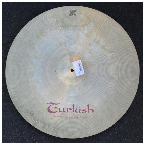 Image 3 - Turkish Njg 22" Medium Ride Cymbal - 2nd Hand