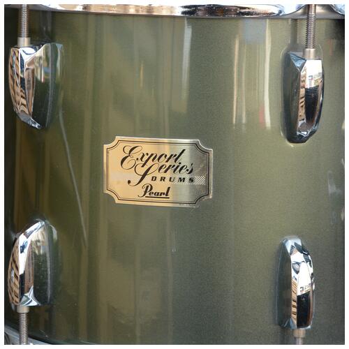 Image 4 - Pearl Export 10" 12" 14" 22" + 14" Snare in pewter with Hardware & Planet Z Cymbals - 2nd Hand