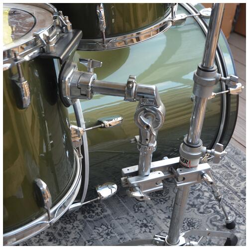 Image 10 - Pearl Export 10" 12" 14" 22" + 14" Snare in pewter with Hardware & Planet Z Cymbals - 2nd Hand