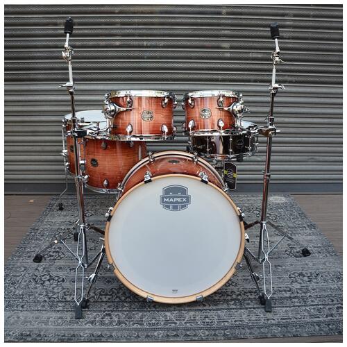 Image 2 - Mapex Armory Studioease 22 Set in Redwood Burst Lacquer - New, Open Box Product