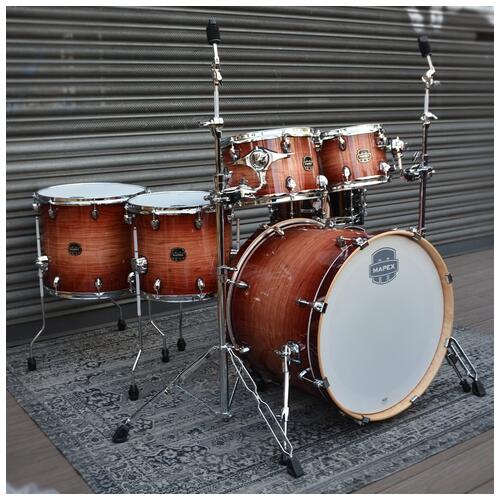 Image 1 - Mapex Armory Studioease 22 Set in Redwood Burst Lacquer - New, Open Box Product