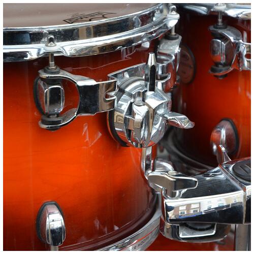 Image 4 - Mapex Meridian Maple Shell Park 10" 12" 14" 20" + 14" Snare Holders in Volcanic Burst - 2nd Hand