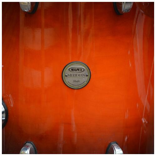 Image 8 - Mapex Meridian Maple Shell Park 10" 12" 14" 20" + 14" Snare Holders in Volcanic Burst - 2nd Hand