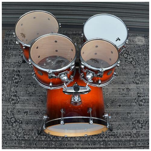 Image 17 - Mapex Meridian Maple Shell Park 10" 12" 14" 20" + 14" Snare Holders in Volcanic Burst - 2nd Hand