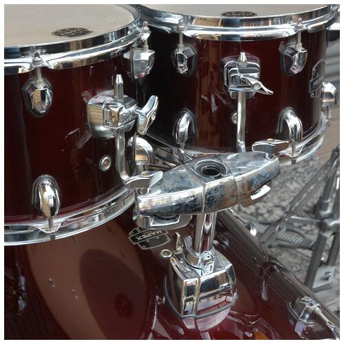Image 4 - Mapex Storm 10" 12" 16" 22" Wine Red Snare Paiste 101 Set - 2nd Hand