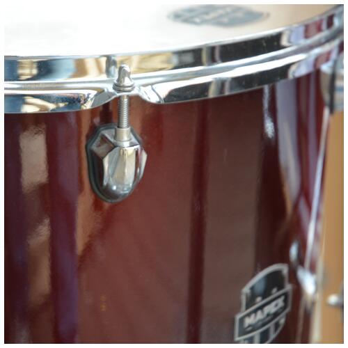 Image 5 - Mapex Storm 10" 12" 16" 22" Wine Red Snare Paiste 101 Set - 2nd Hand