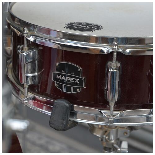 Image 10 - Mapex Storm 10" 12" 16" 22" Wine Red Snare Paiste 101 Set - 2nd Hand