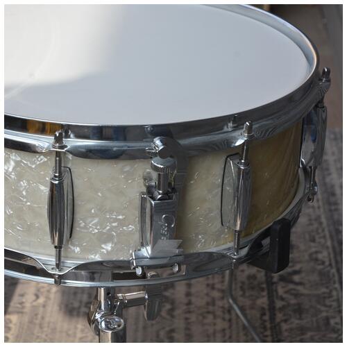 Image 4 - Gretsch Catalina Club Jazz 12" 14" 18" + 14" Snare in White Pearl - 2nd Hand