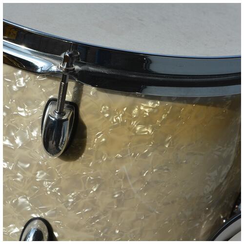 Image 10 - Gretsch Catalina Club Jazz 12" 14" 18" + 14" Snare in White Pearl - 2nd Hand