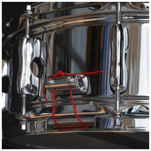 Image 6 - SAKAE SDM1455ST Steel Snare Drum 14"x5.5" Made in Japan - 2nd hand