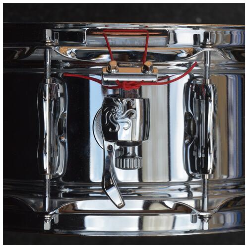 Image 3 - SAKAE SDM1455ST Steel Snare Drum 14"x5.5" Made in Japan - 2nd hand