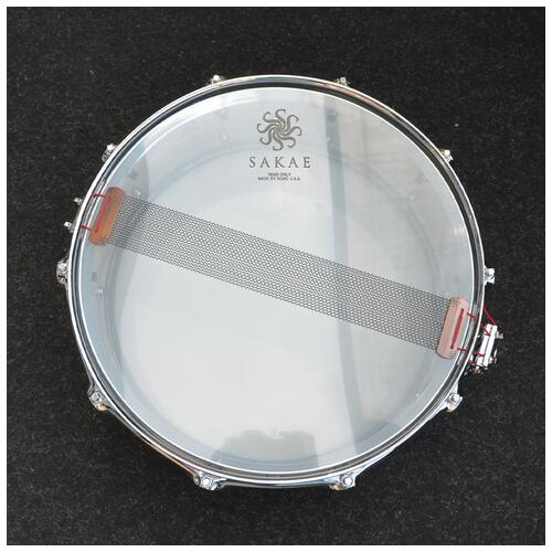 Image 5 - SAKAE SDM1455ST Steel Snare Drum 14"x5.5" Made in Japan - 2nd hand