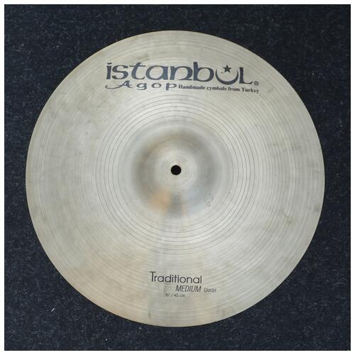 Image 1 - Istanbul Traditional 16" Medium Crash Cymbal - 2nd hand