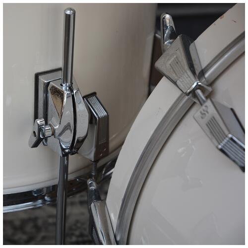 Image 9 - Sonor Lite 10" 12" 13" 16" 22" Drum Set in Cream White Lacquer - 2nd Hand