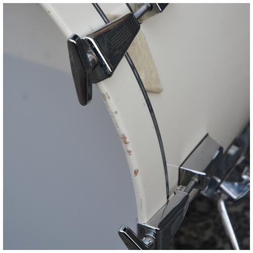 Image 15 - Sonor Lite 10" 12" 13" 16" 22" Drum Set in Cream White Lacquer - 2nd Hand