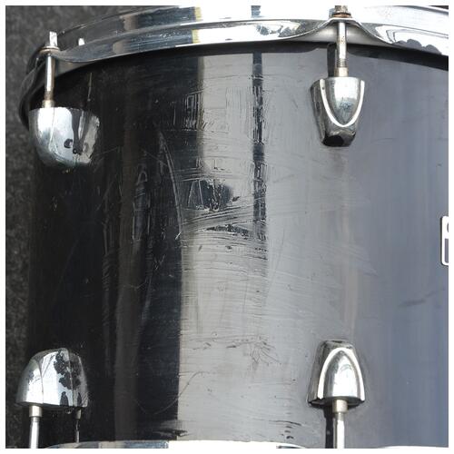 Image 6 - Premier Black 2000's 13" x 10" Olympic tom black paint - 2nd hand